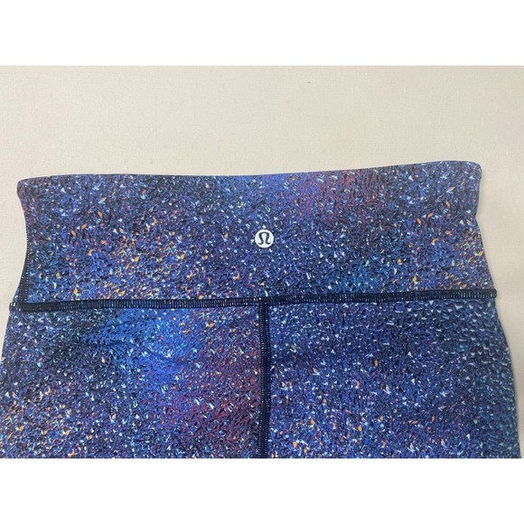 LULULEMON Wunder Under Leggings Women Size 4 Strive Mermaid Multi Luxtreme RARE - Picture 5 of 8